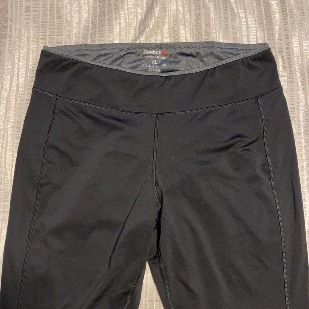 Reebok XL Black Speedwick Leggings